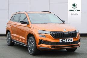 SKODA KAROQ 2024 (24) at Lightcliffe Skoda Warrington