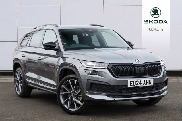 Skoda Kodiaq 1.5 TSI (150ps) Sportline (7 seats) ACT DSG Estate Petrol Graphite Grey