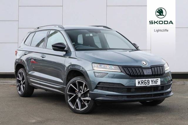 Skoda Karoq SUV 1.5 TSI (150ps) SportLine ACT DSG Estate Petrol Quartz Grey