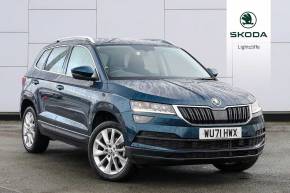 SKODA KAROQ 2021 (71) at Lightcliffe Skoda Warrington