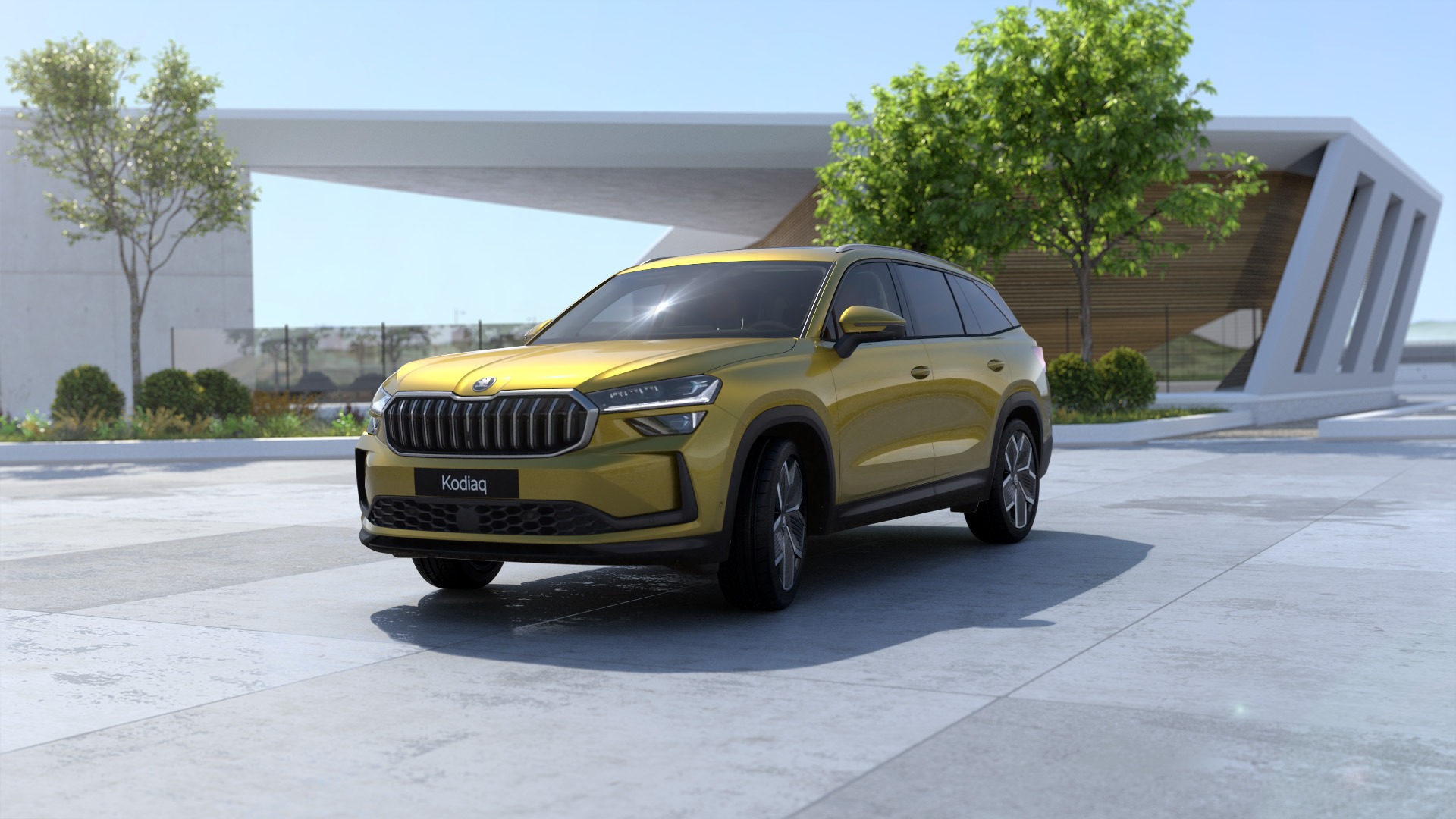 ŠKODA All New Kodiaq - Bronx Gold